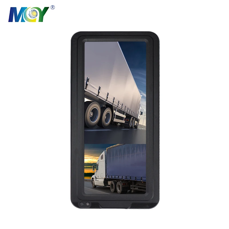 범용 상업용 트럭 버스, HD 1080P, 12.3 인치, 전기 사이드 뷰, 윙 미러 카메라 시스템