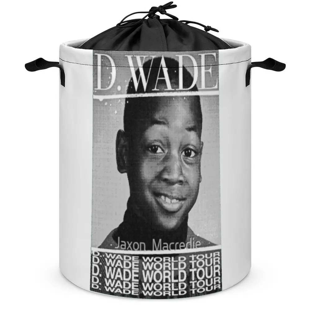 Dwyaneer E Wade D-Wade Wow 2023 Basket Stars (10) Cesto Portabiancheria Scatola Portaoggetti Organizer Divisione Grafica Vintage Storage Of