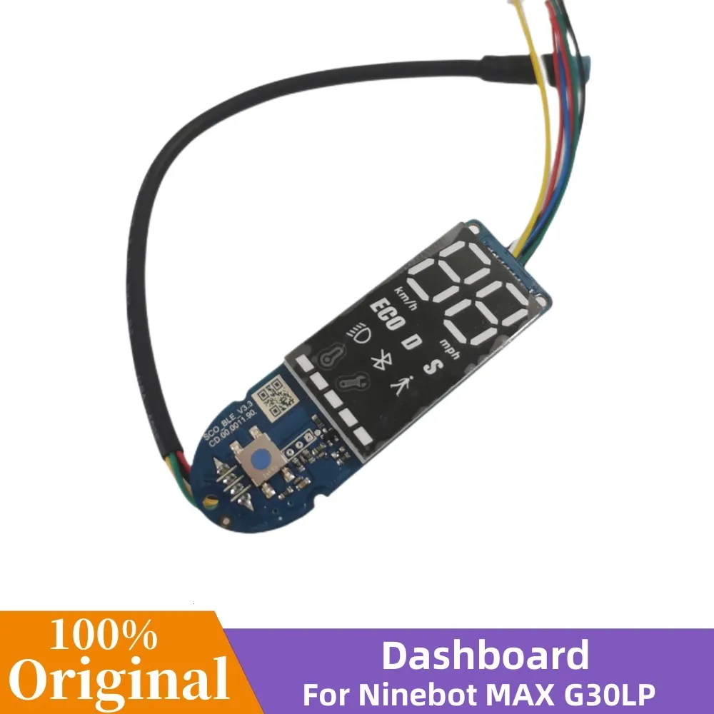 Originalninebot Max G30 Dashboard Ninebot Max G30 Kickscooter Scooter Elettrico Dash Board Dispaly Assembly Kit Parts