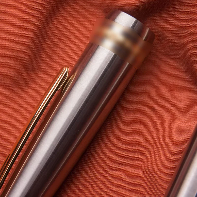 MAJOHN Ti-136 Metal Pison Vulpen Titaniumlegering EF/F/M 0.38/0.5/0.7mm Punt Inktpen Luxe Schrijft Kantoor Zakelijk_voghion.com