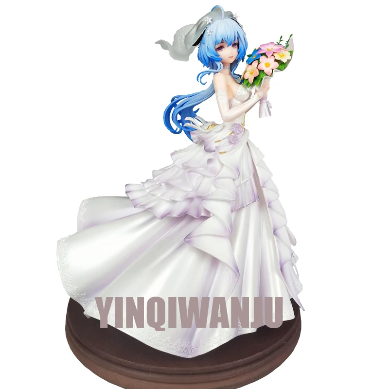 

Аниме Genshin Impact Янтарный разведчик рыцарь Liyue свадебное платье фигурка Ver Girl ПВХ экшн-модель игрушки коллекционные куклы Подарки
