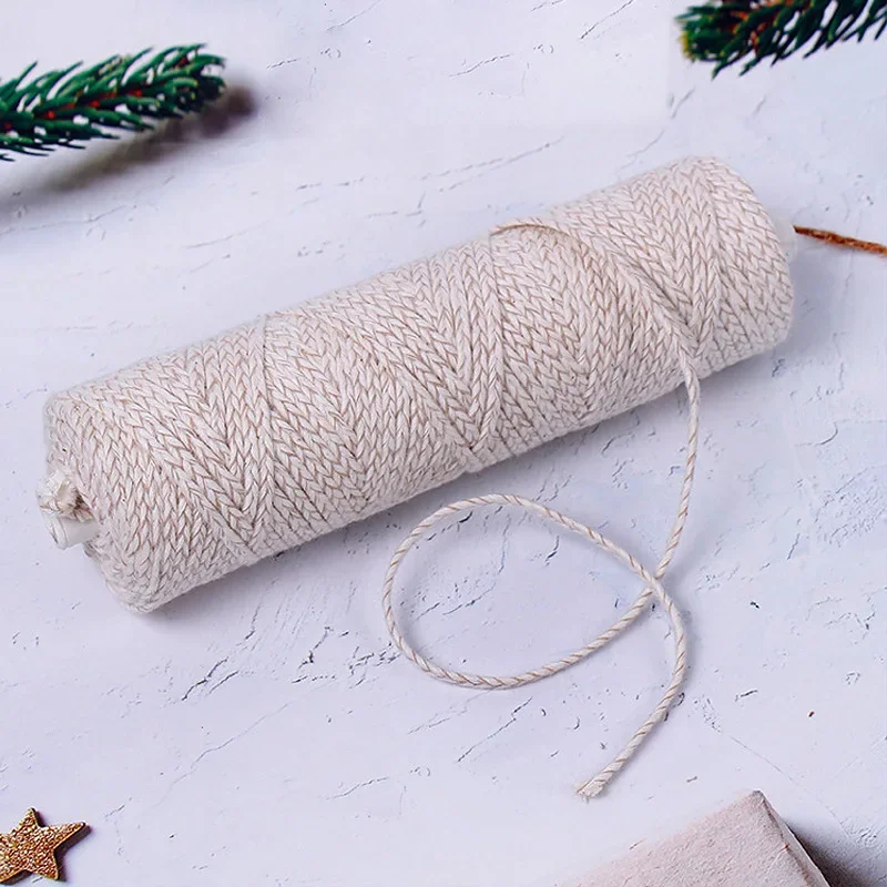 Cotton Candle Wick Material for DIY Aroma Smokeless Candles