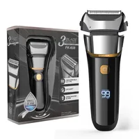RESUXI FK-608 Electric Razor for Men Waterproof Foil Shaver wireless Rechargeable Electric Shaver Low Noise Wet & Dry Shave 1