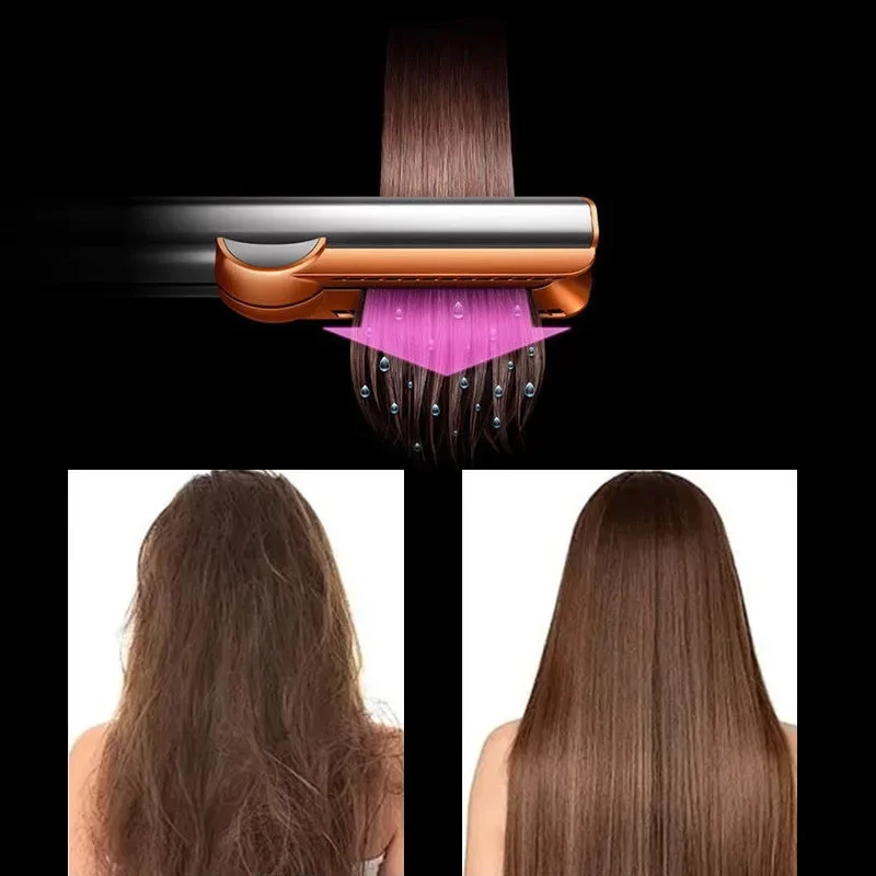 HTO1 Hair Straightener Hair Dryer Manufacturer Uses 5-in-1 Escova De Cabelo  Planchas Para El Cabello Electrische Step فرشة شعر 5