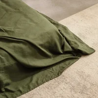 Bed Sheet Set 4 Piece 100% Pure Linen Bedding 1 Flat Sheet 1 Deep Pocket Fitted Sheet 2 Pillowcases Flax Sheets Set Bedding Set 3
