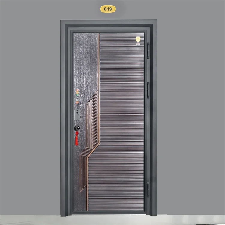 Iron Gate, Villa Garden Entrance, Stainless Steel Double Door, Customized Size, Wear-resistant, Rust Proof and Waterproof 5
