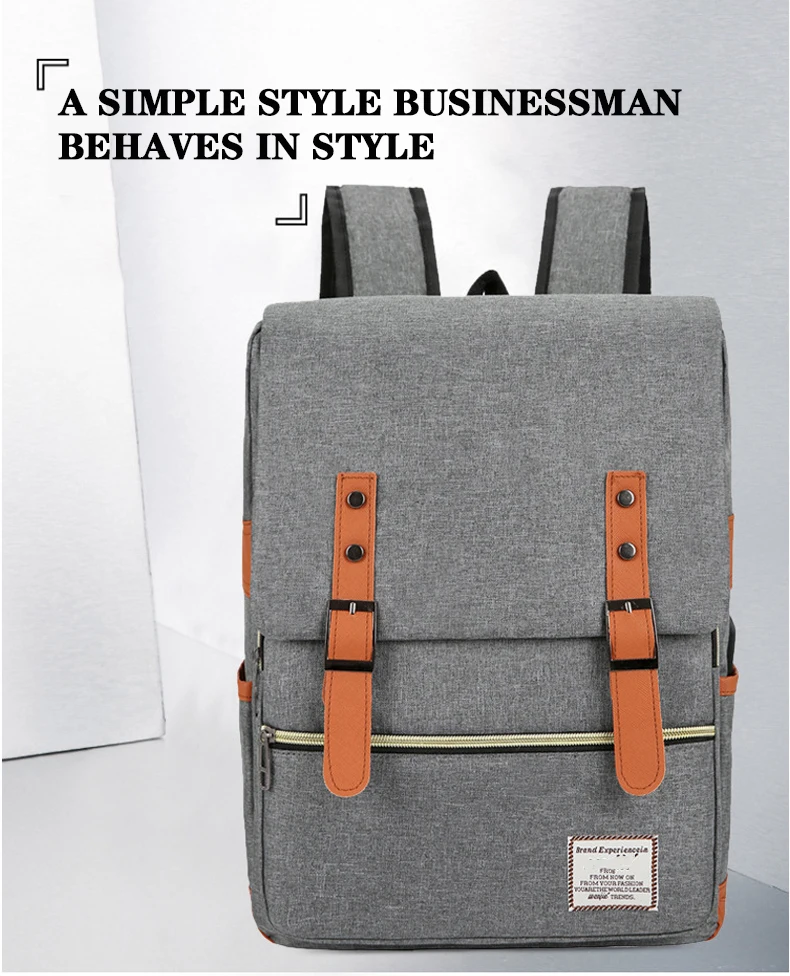 Travel Men 15 inch Laptop Backpack vacuum compression Backpack Business Large Capacity school Backpack expand outdoor backpack