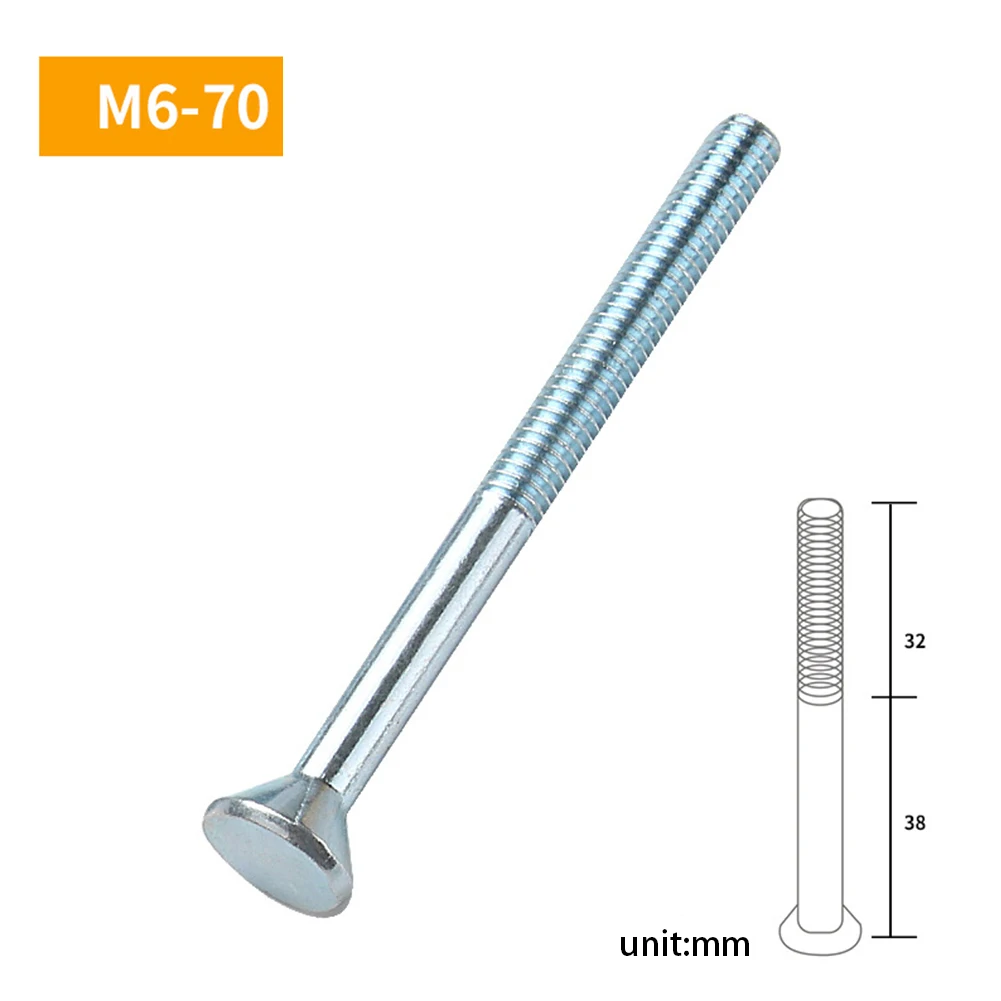 Woodworking Table Saws And Band Saws 1*T-Track Accessories M6 Nut Handle M6-40 Screw M6-70 Screw