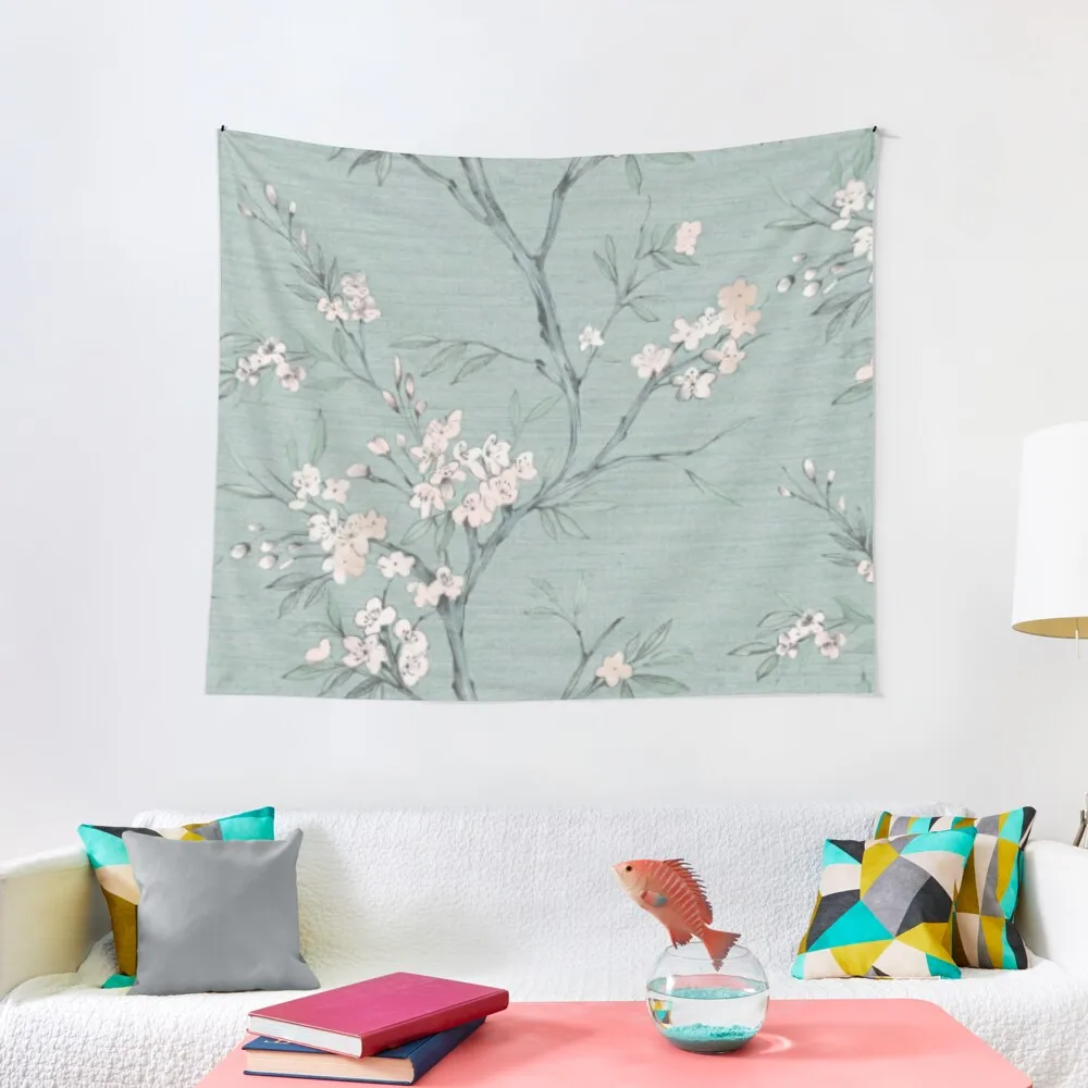 

Duck egg Oriental blossom Tapestry Decoration For Rooms Room Decoration Aesthetic Room Decoration Korean Style Tapestry