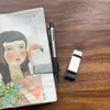 Personalized Stainless Steel Money Clip and Personalised Pen Holder Engraved Names 3