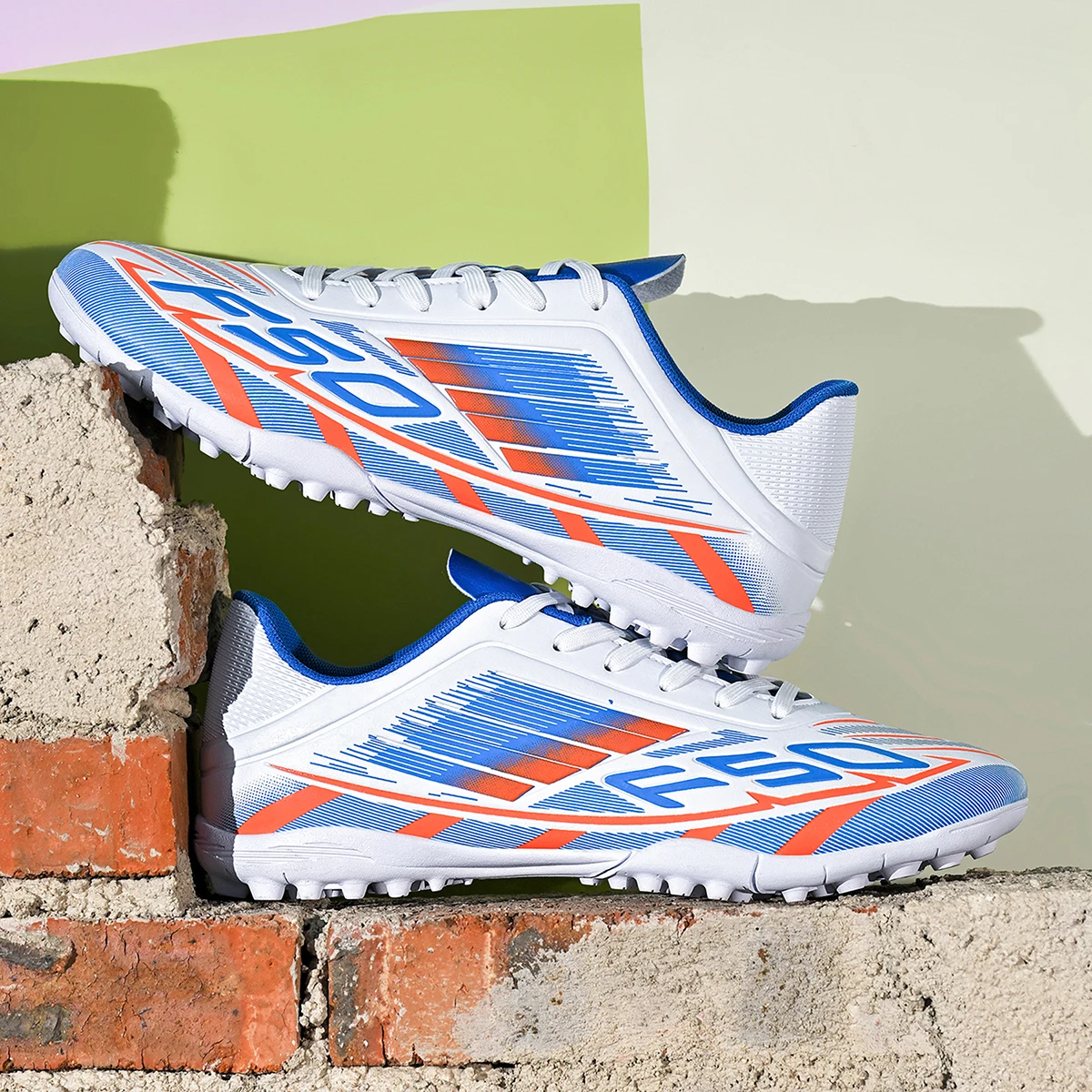 Chaussures de football TF durables et respirantes pour terrain synthétique - Quatre saisons