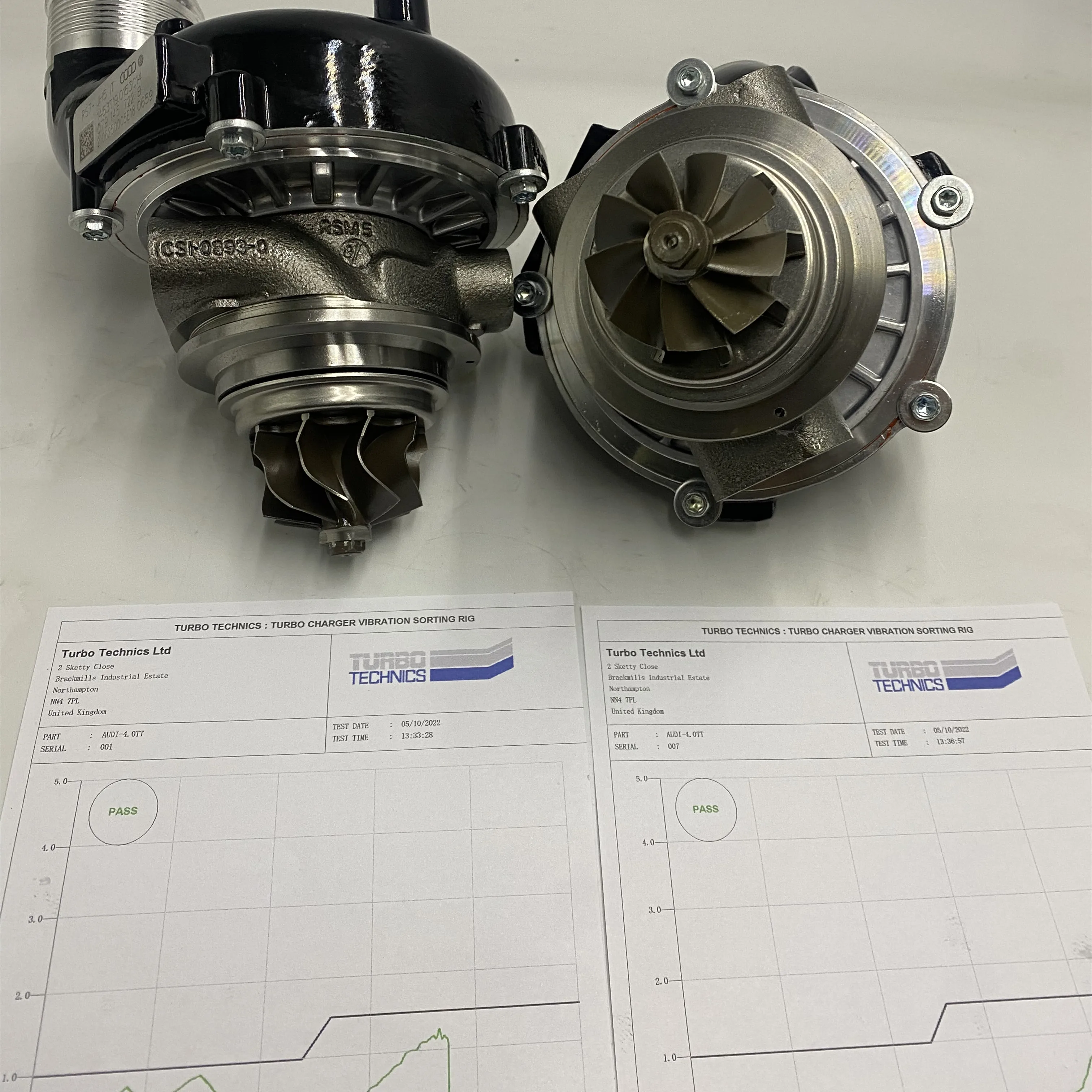 For AUDI Rs7 S8 A8 A7 RS6 S7 A8 turbo charger Bentley 4.0t engine bigger blade turbo increases horsepower