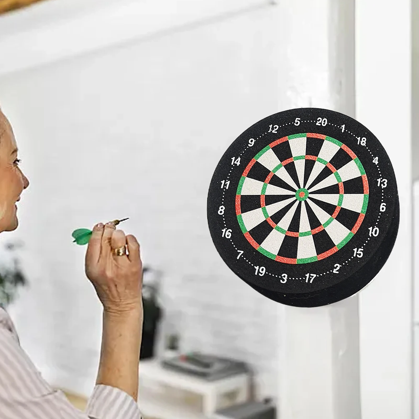 Mini Dart Dock 10cm Dart Base Station Dartboard Design Display Stand Holder Outdoor Home Family Party Games 2pcs