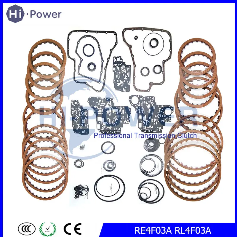 

RE4F03A RL4F03A Transmission Friction Kit + Repair Kit For Nissan Bluebird 1990-1995 Car Accessories Gearbox Clutch Plates Disc