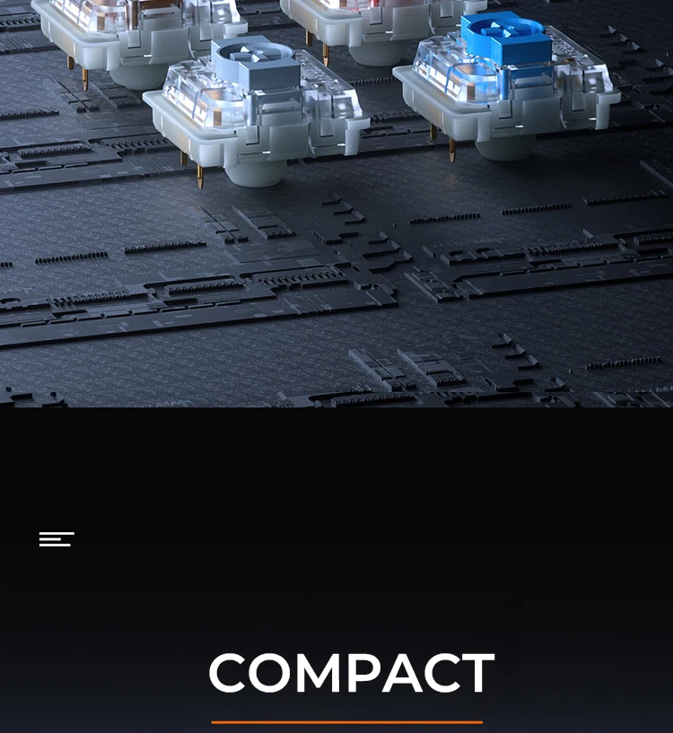 azul, marrom, 3Pins para Ultimate, Ultra-Slim teclado