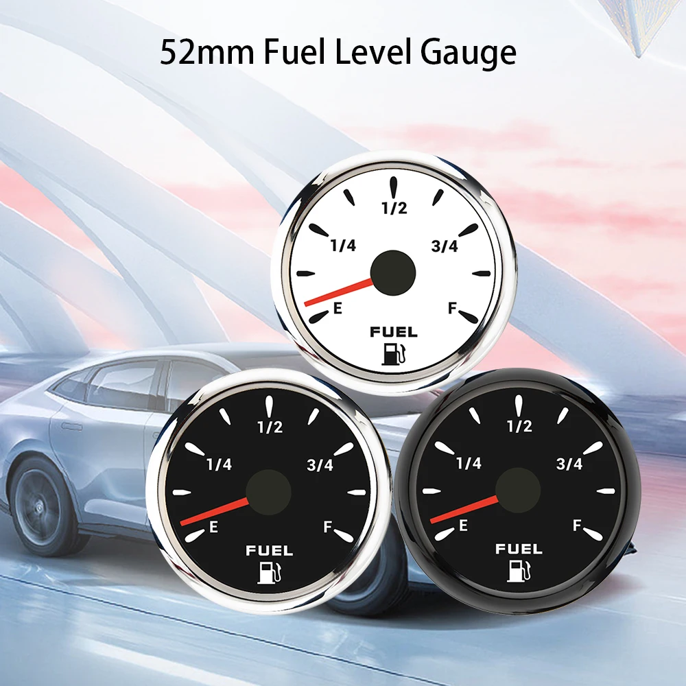 

Индикатор уровня топливного бака RHAXEL, 2 дюйма, 0-190 Ом, 240-33 Ом, с 7-цветной подсветкой, 12 В, 24 В, датчик уровня, 150 мм, 175 мм, 200 мм