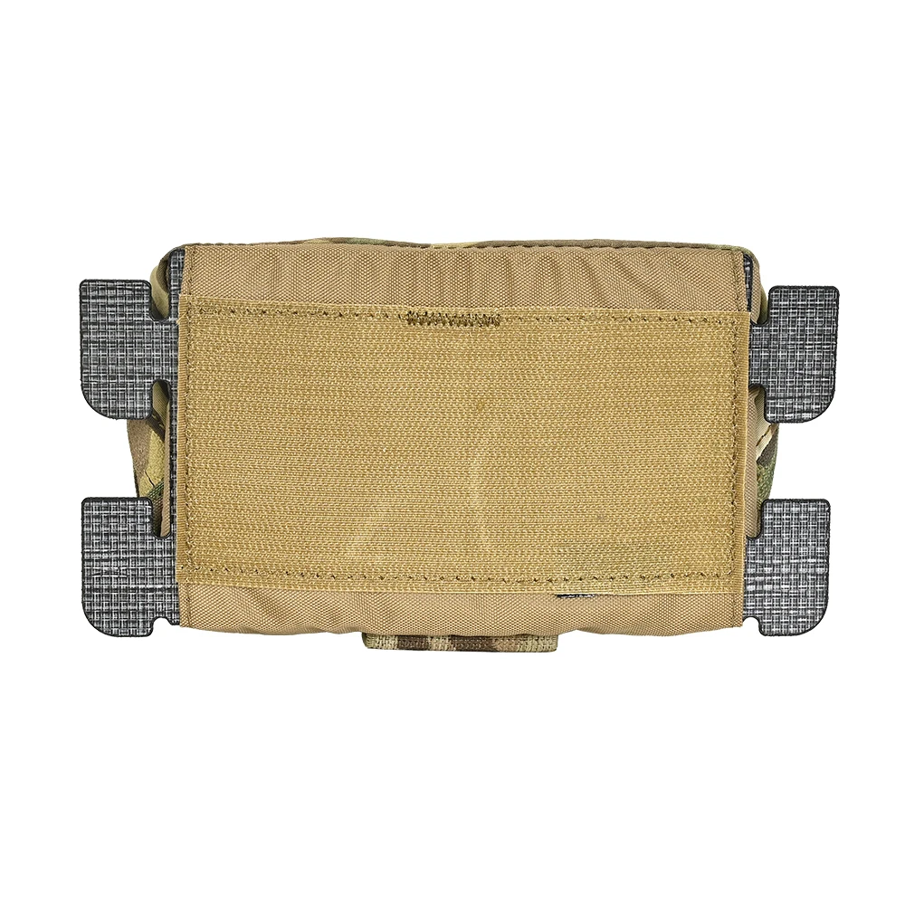 Tactical FCPC FCSK General Pouch Adapt Admin Panel Thermoplastic Tab Mini EDC Storage For Hunting Plate Carrier Chest Rig Vest