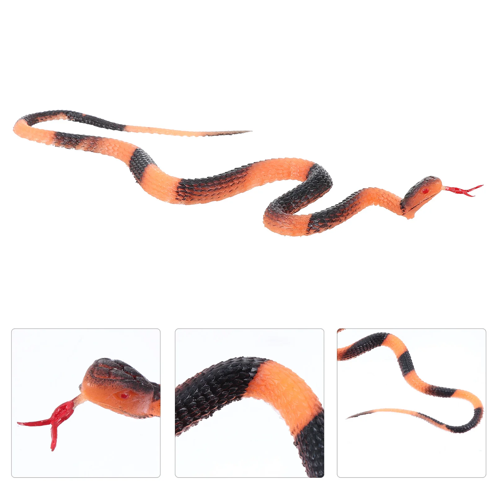 

Snake Snakesrealistic Fake Rubber Prank Props Prop Simulation Real Cat Keep Birds To Haunted House Tricky Halloween