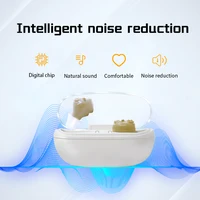 Mini Rechargeable Hearing Aid Type-c Charging with Charging Compartment for Long-lasting Battery Life Adjustable Sound Amplifier - Image 2