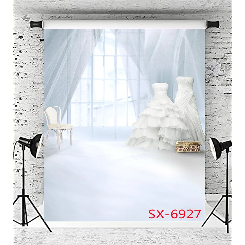 

SHENGYONGBAO Valentine's Wedding Dress Landscape Backdrop Beautiful Flower Wall Background Photography Prop XH-24