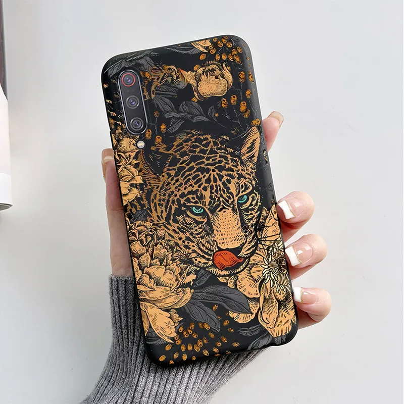 Cute Cartoon Butterfly Shockproof Silicone Case Cover - Fits Xiaomi Mi 9 Lite