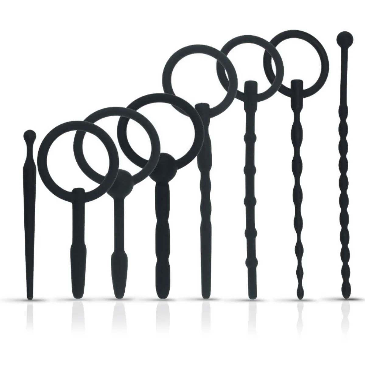 Silicone horse eye urethral catheter dilator male stimulation adult penis plug inserted urethral catheter gay sex toys