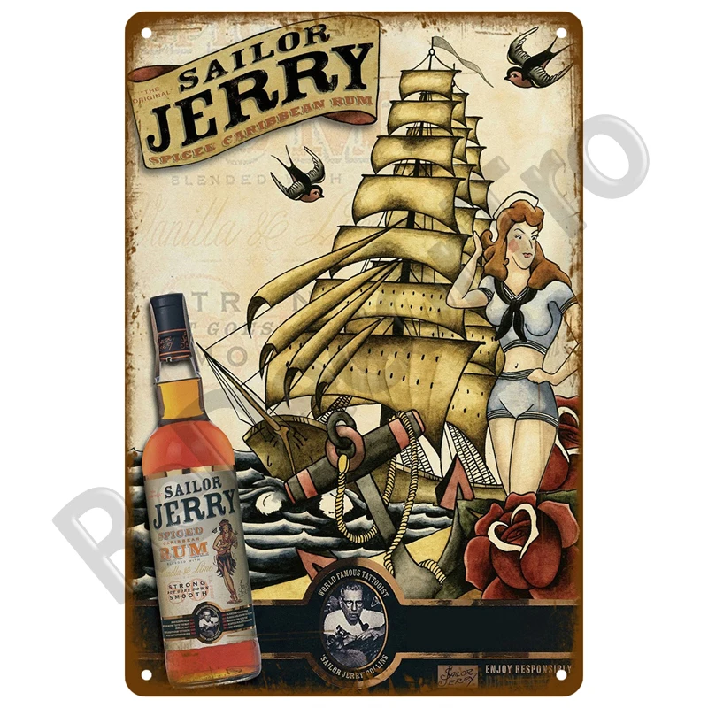 Wohnkultur Bier Whisky Wein Marke Vintage Metall Zeichen Zinn Zeichen lustige Poster Dekor für Bar Pub Club Mann Höhle Wand dekoration Kunst – Detail 10