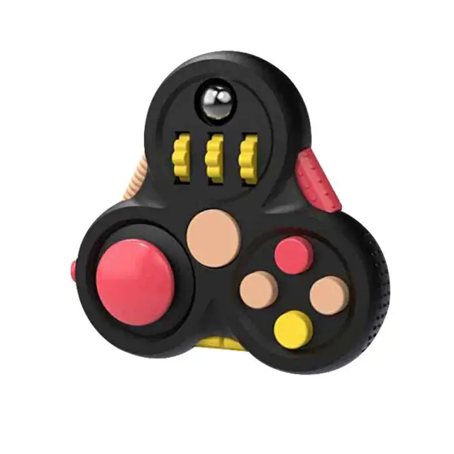 Fidget Pad 10 in 1 Fidget Toys Antistress Fidget Pack Superior Spinner Figet Toys Hand Busy Pad Relax Anxiety Toys Autism ADHD 5