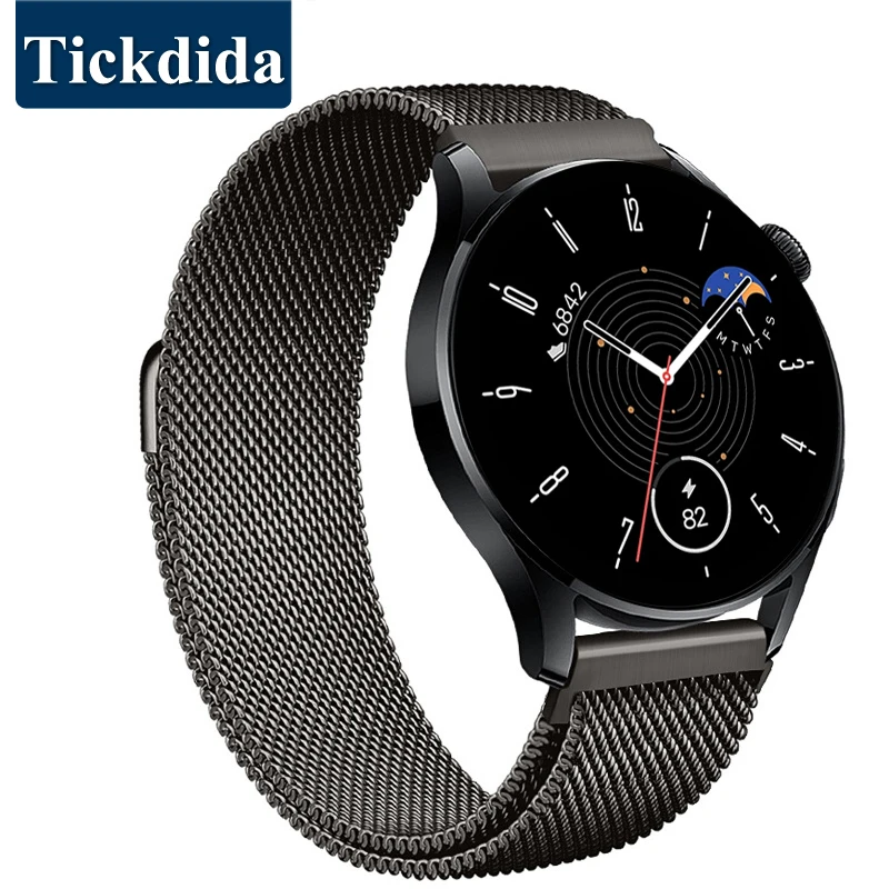 

Металлический ремешок для Amazfit GTR Mini GTR 4 3 Pro /GTR 2e/GTS 4 /Bip, браслет из нержавеющей стали для мужчин и женщин, 20 мм 22 мм