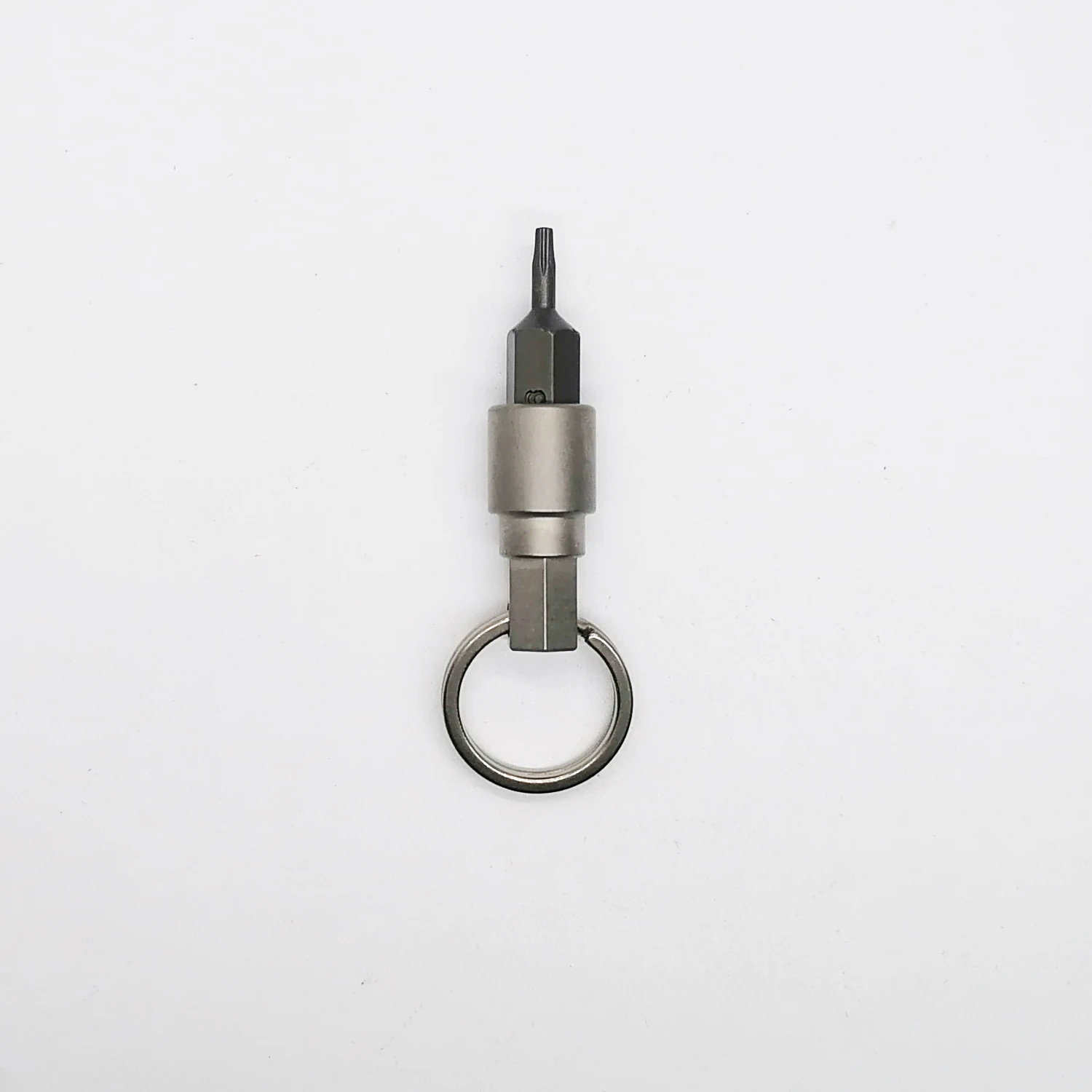 티타늄 합금 마그네틱 소켓, T6 드라이버 비트, 휴대용 키체인 EDC, 6.35mm