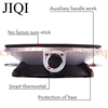 JIQI 320mm Diameter Single-side 220V-240V Pancake Maker Machine Non-stick Coating Pan 4
