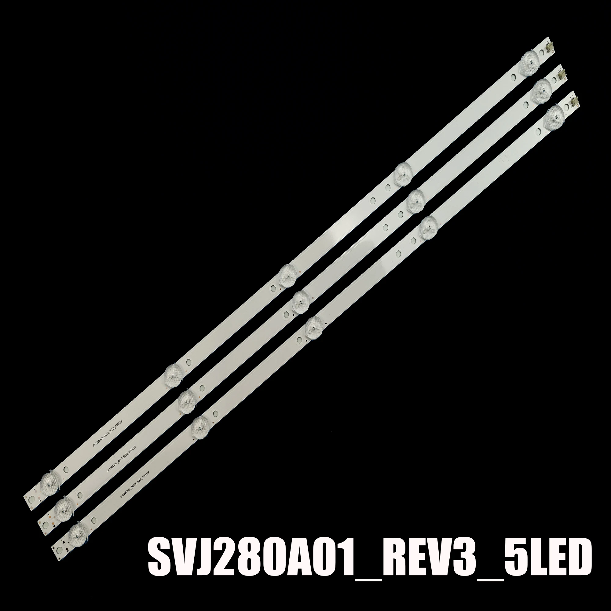 Led Backlight Tira Svj280a01 Rev3 5led 130402 para Proline Bravis Changhong 28 Polegadas Luzes M10 28c2000b H280b7100c Novo