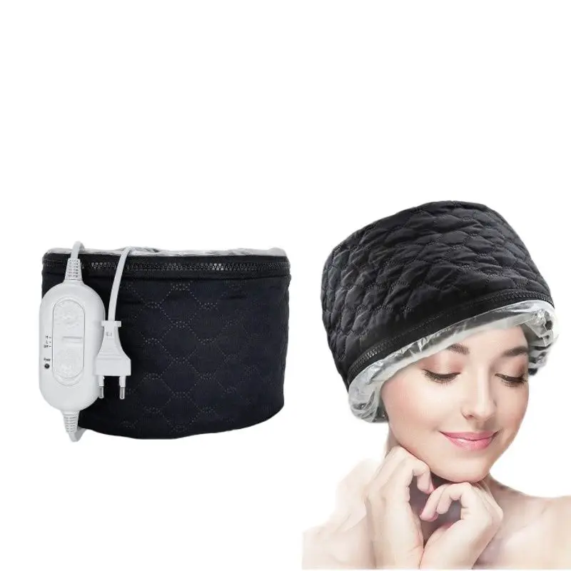 Beauty salon electric cap spa vaporizer heat treatment nutritional hair mask baking oil cap hair dryer hot