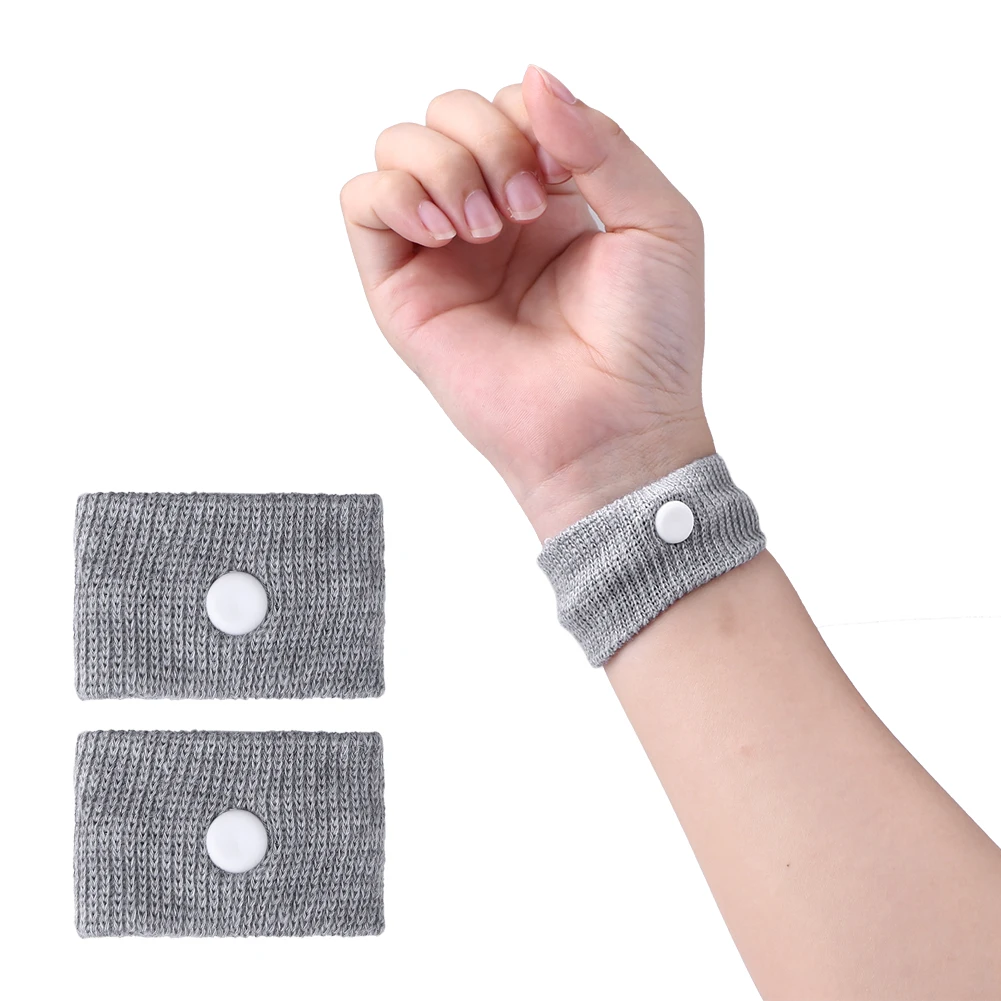 Travel Morning Sickness Wrist Band Anti Nausea Car Van Sea Plane Wristband Anti-motion Sickness Bracelet Strap Boats 1Pair anti motion sickness wristband