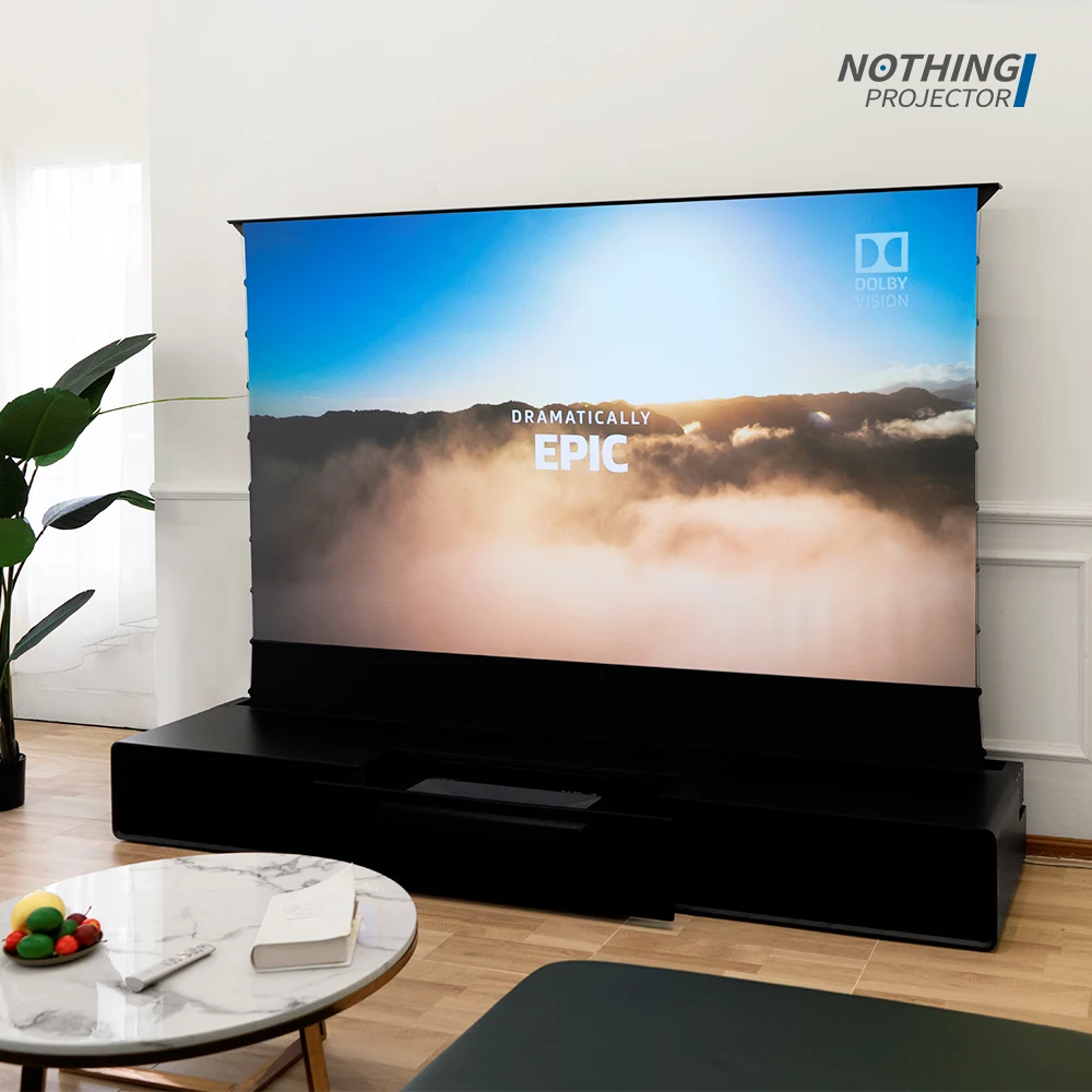 NP Free Sample Tv Stand Short Throw Laser Projector 4K Living Room Furniture Laser Tv Cabinet For Ust Projector