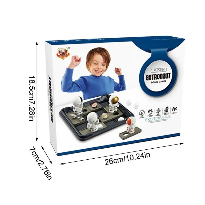 Space Astronaut  Chess Board Puzzle Toys For Children Interactive Competition Logical Reasoning Training Fun Board Game Toys 6