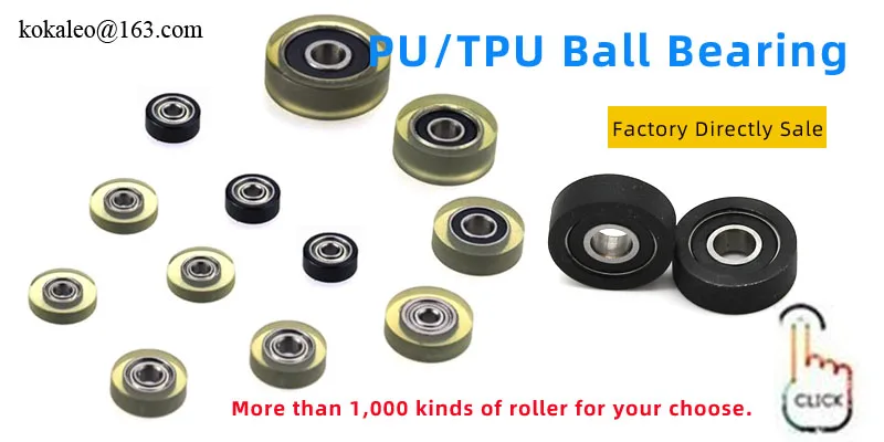 [PUd3] 4/10PCS 693zz 693 623 black color PU TPU rubber low noise UMBB3-10mm micro ball bearing cash machine wheel minisize 10mm