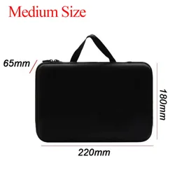 Portable Shockproof Travel Storage Case with Customizable Foam (Medium Size)