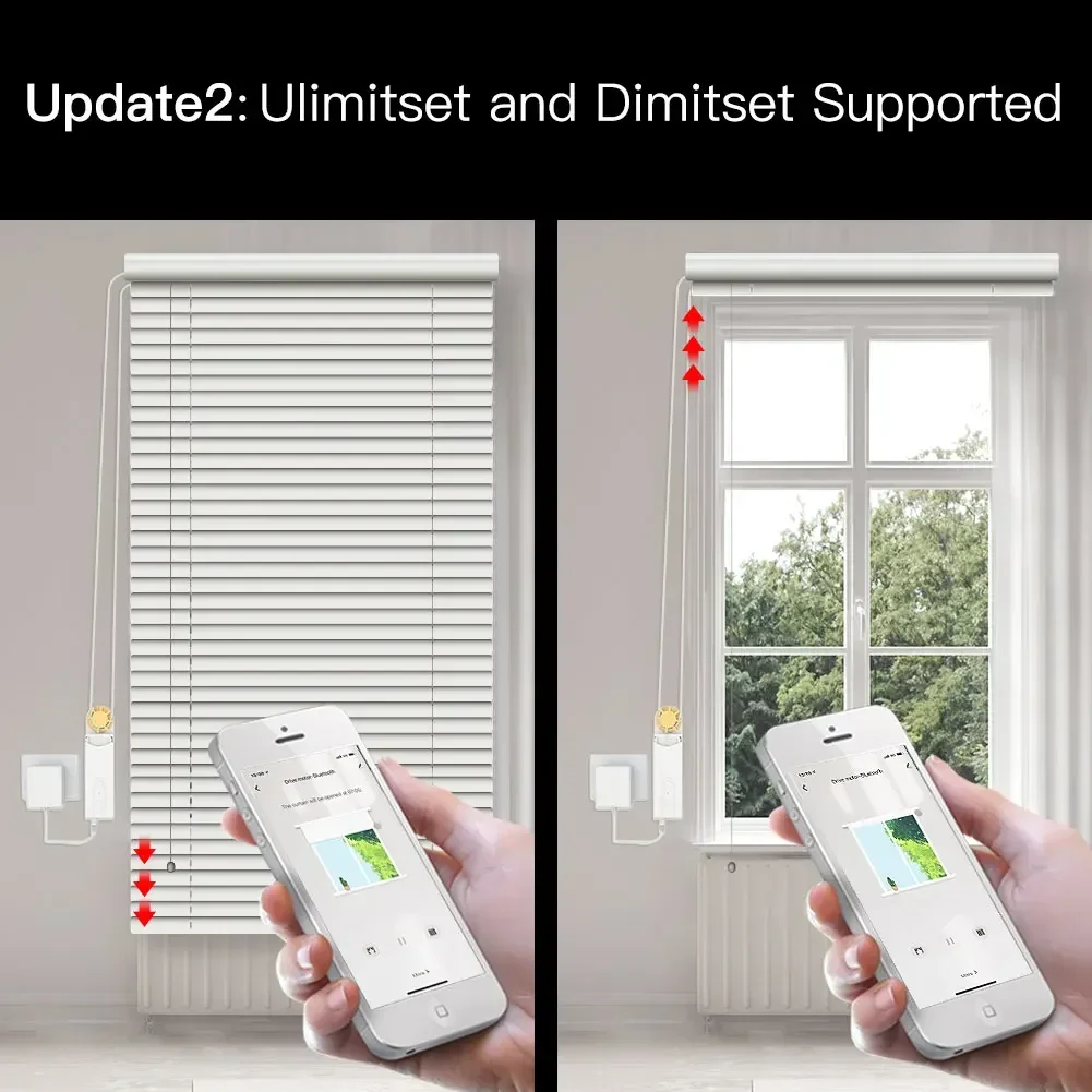 MOES ZigBee Smart DIY Motorized Roller Blinds/Shades Drive Motor Hub Tuya Smart Life APP Alexa Google Home Voice Control