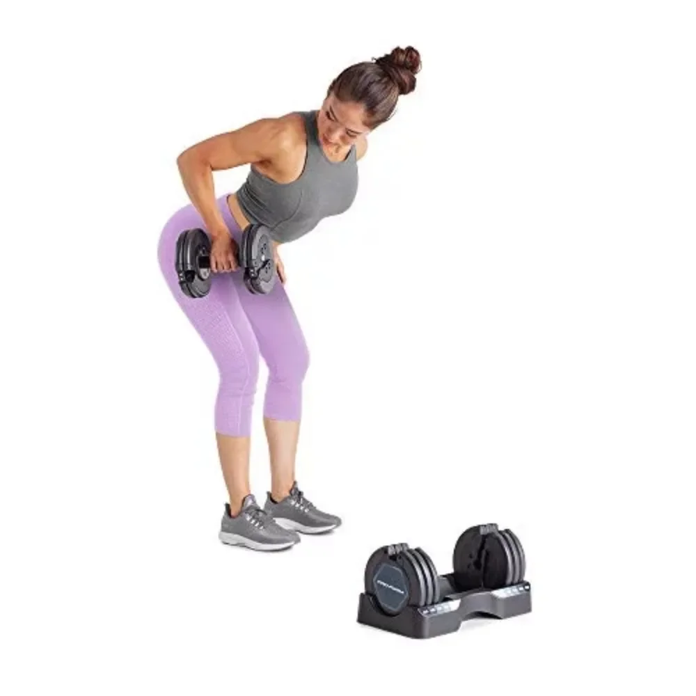 ProForm 50 lb. Select a Weight Dumbbell Pair Black AliExpress