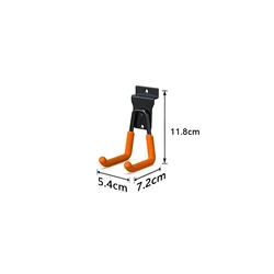 Durable Metal Wall - Mount Storage Hooks with Non - Slip Coating (HD - O - SU)