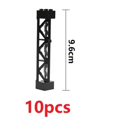 Multi - Functional Stackable Desktop Storage Rack with Simulated Bunkers Design (Pillar 10pcs)