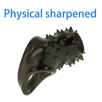 Cock Ring Penis Enlargement Male Delayed Ejaculation Penis Attachment Male Cock Chastity Cage Penis Sleeve Ring Sex Toys For Man 4