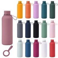 1000ML THERMOS CUP 304 Stainless Steel Vacuum Small Mouth Handheld Portable Sports Water BOTTLE Holiday Gift 3