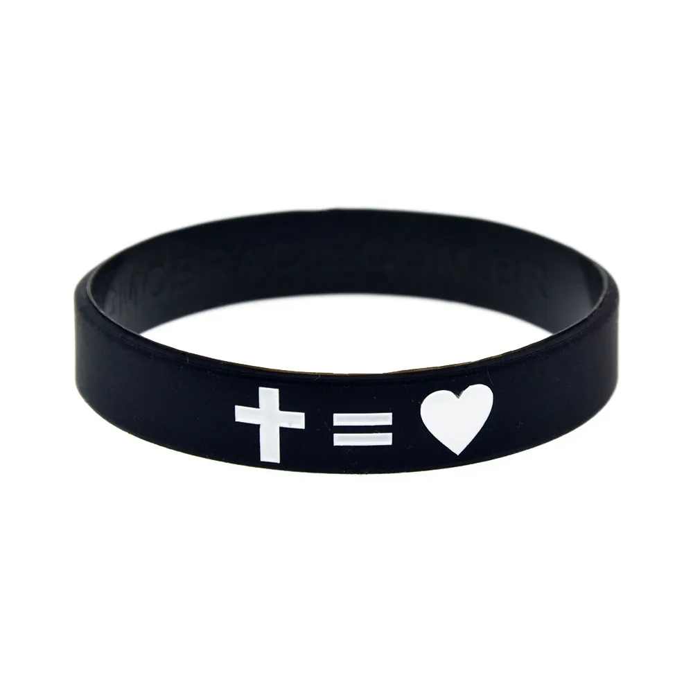 Silicone Rubber Bracelets Jesus Silicone Bracelets Religious Faith