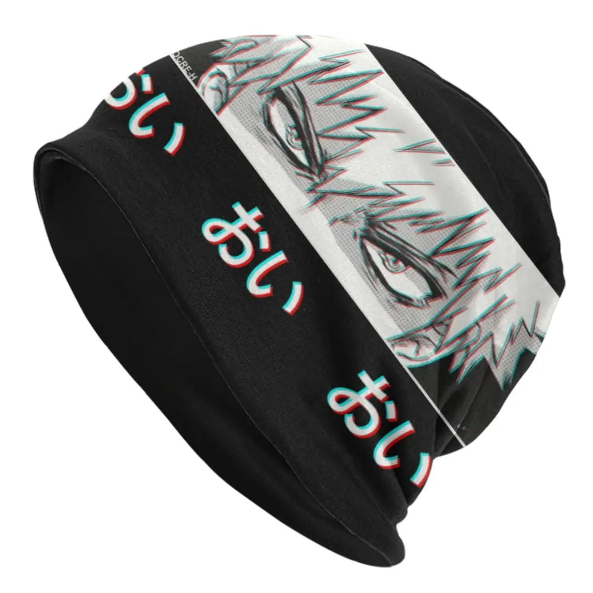 

My Hero Academia Bakugo Oi Oi Oi Bonnet Hats Hip Hop Knit Hat For Women Men Warm Winter Anime Manga Skullies Beanies Caps