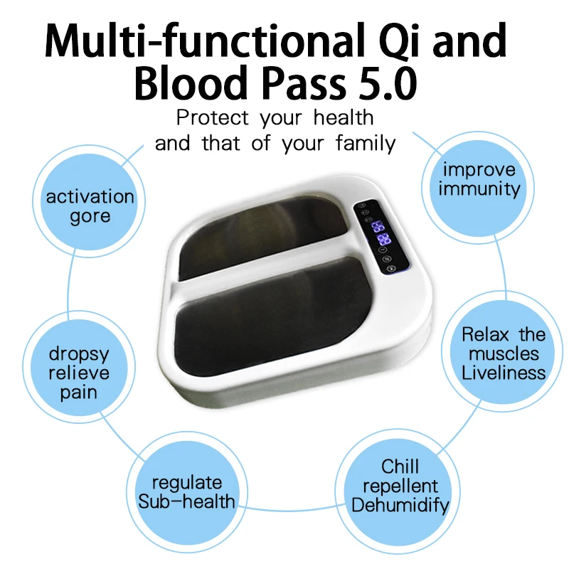 Newest P50 Terahertz Wave Bioreasonance Therapy Foot Spa Tera Hertz Massager Devic