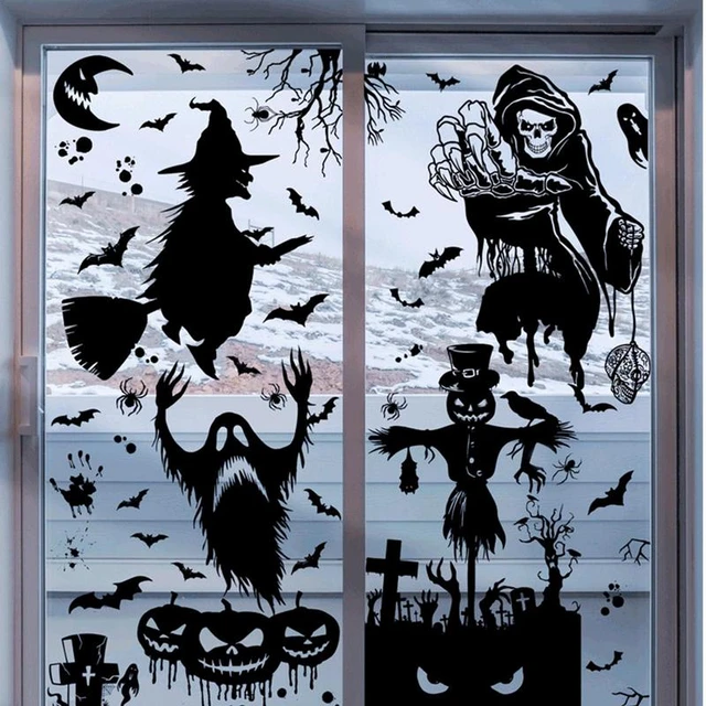 Halloween Window Silhouette