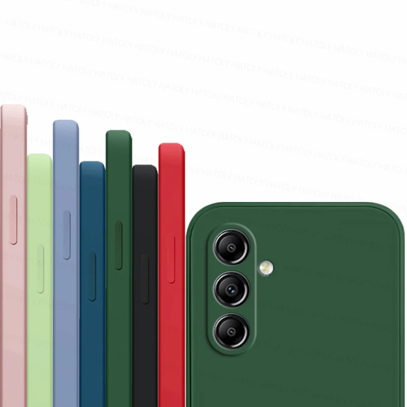 Coque En Silicone Pour Samsung Galaxy A54, 5G, A04E, A14, A34, A54