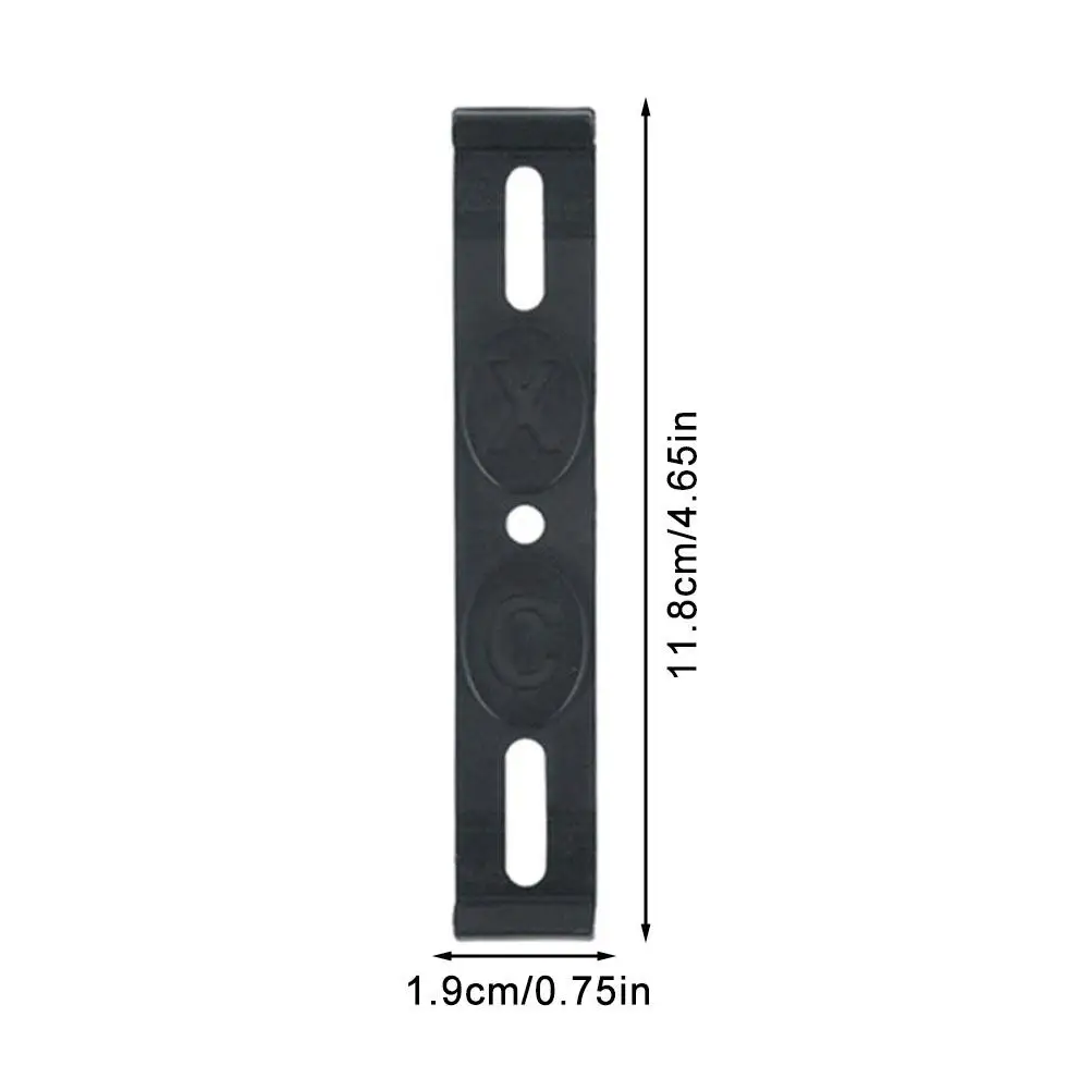 4PCS Frameless License Plate Mount Weather-Proof Car Tag Frame Front Rear Car Tags